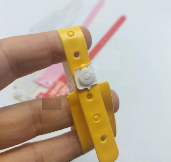 1000 Adet Otel Havuz Gece Kulübü Eğlence Mekanı için  Bileklik Tek Kullanımlık Plastik Otel Bilekliği Kol Bandı - 2