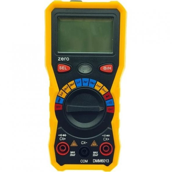 Özentek VC-6013 Kapasitemetre - Dijiital Multimetre Ölçü Aleti - 3