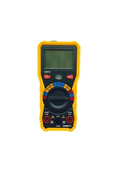 Vc-6013 Kapasitemetre - Dijiital Multimetre Ölçü Aleti - 3