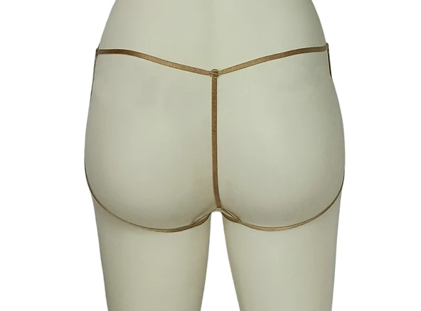 ASM1186 Kadın Gold Kasalı İstekli Boxer Külot - 2