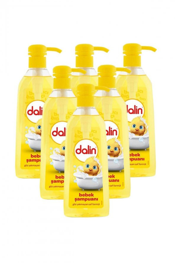 DALİN BEBE ŞAMPUANI 500 ML*6 Adet