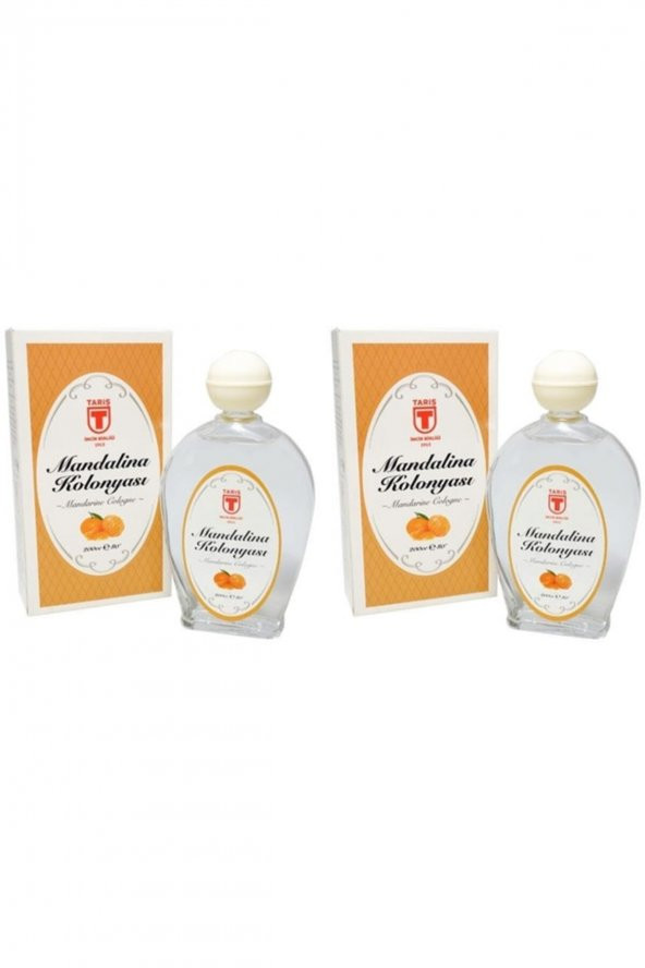 Tariş Mandalina Kolonyası Cam 2 X 200 Ml