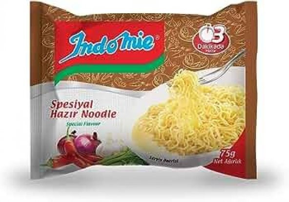 Indomie 40'lı Spesiyal Hazır Noodle Paket