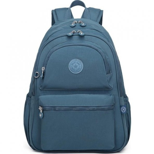 Smart Bags Büyük Boy Sırt Çantası Krinkıl Kumaş Smart Bags 1050 N.buz Mavi