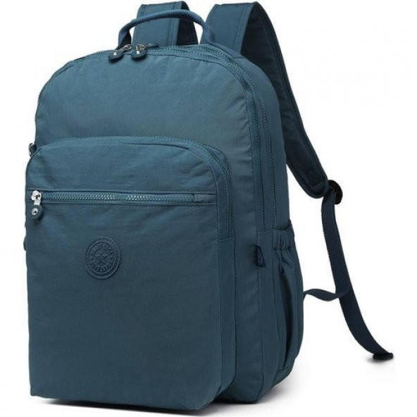 Smart Bags Büyük Boy Krinkıl Kumaş Sırt Çantası 3209 - Resim 3