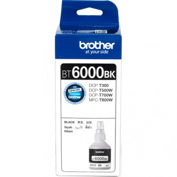 BROTHER BT6000BK Siyah Mürekkep Kartuş (6000 Sayfa)
