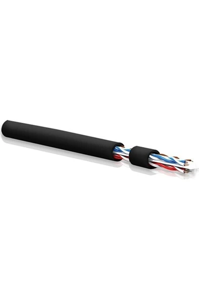 Cat6 Kablo 23AWG 305MT Siyah ürün görseli 1