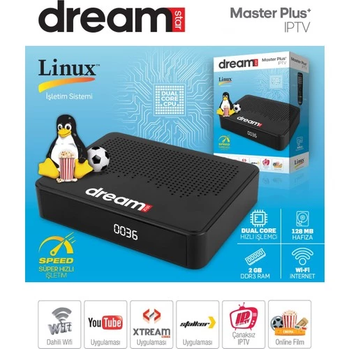 Dreamstar Master Plus+ Uydu Alıcı - 2