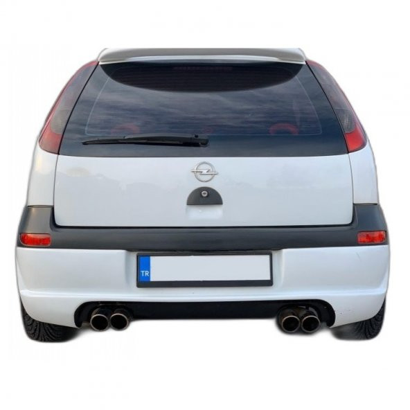 Opel Corsa C (2004 - 2006) Arka Tampon - Eki (Plastik) - 2