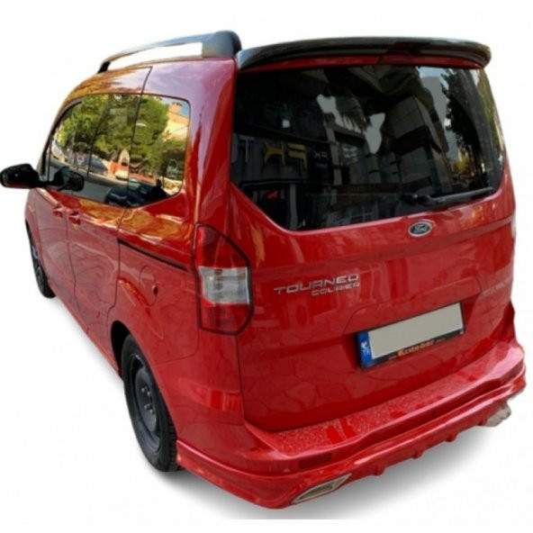 Ford Courier (2015 - 2023) Egzoz Görünümlü Arka Ek (Plastik) - 2