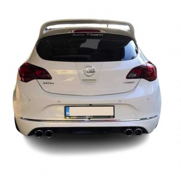 Opel Astra J Makyajlı (2013 - 2015) Custom Style Arka Ek (Plastik)