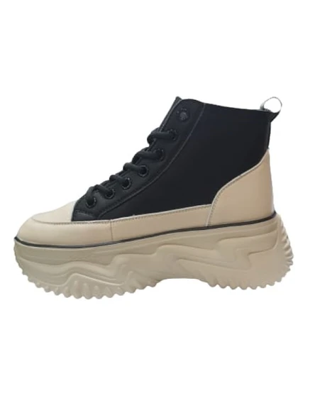 Gamelu 23Kz Gınza Kadın Kalın Taban Sneakers Bot - 3