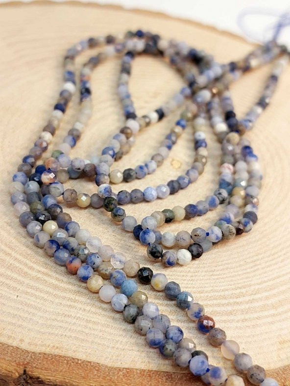 Sodalit Taşı Dizi 3mm (41300) - Resim 3