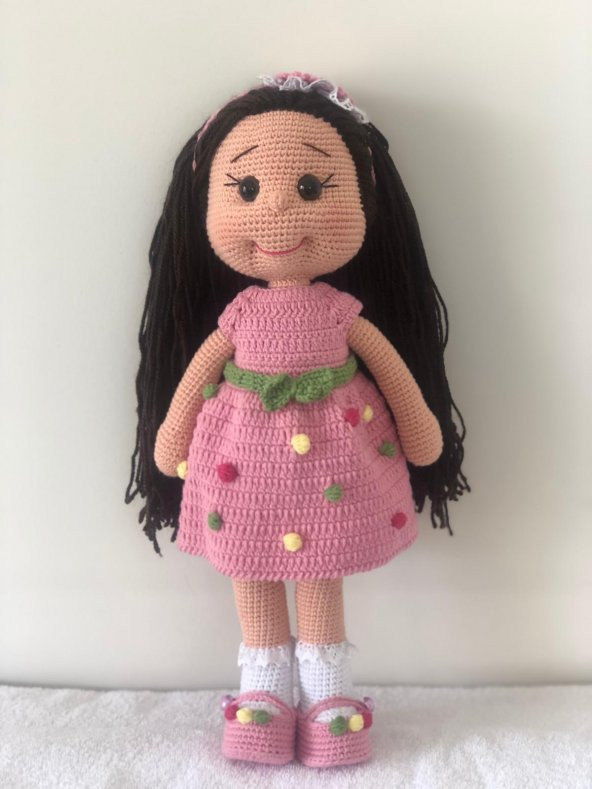 Bonbon Bebek Amigurumi Organik Oyuncak - 1