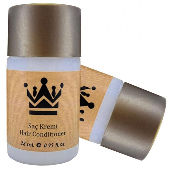 500 Adet Standart Otel Saç Kremi Geniş Kapak Kraft 30 Ml Silindir Şişe Tek Kullanımlık Kullan At - 3