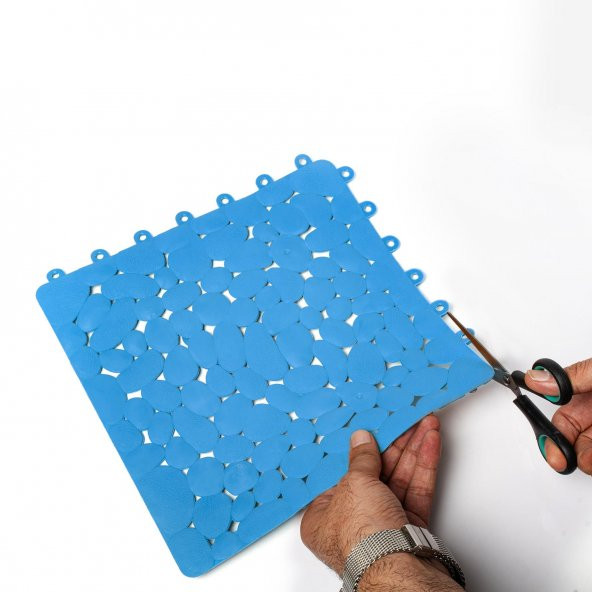 6Lİ SİLİKON YER KAROSU-MAVİ - 3