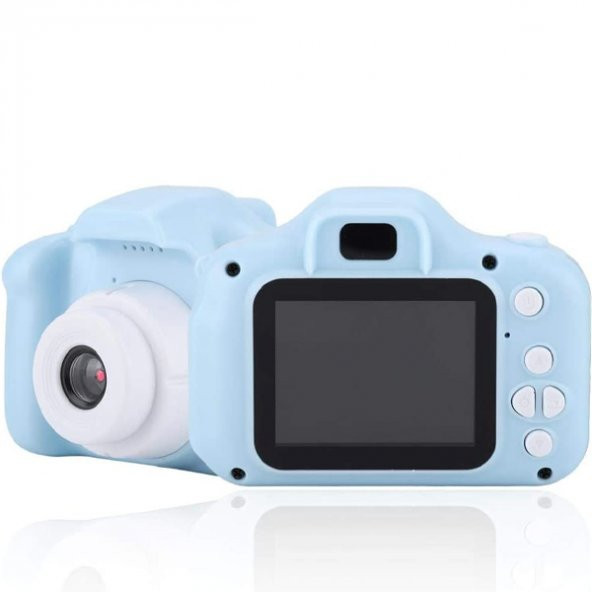 X2 Mini Çocuklar İçin Taşınabilir Fotoğraf-Video Kamera + 8GB SD Kart