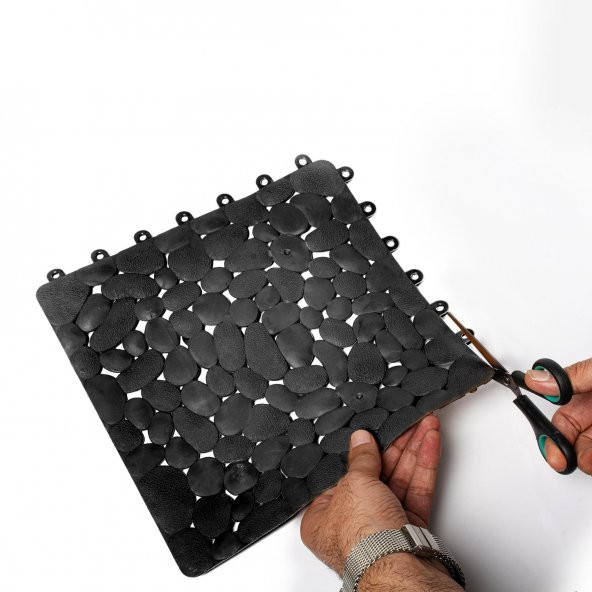 6Lİ SİLİKON YER KAROSU-SİYAH - 3