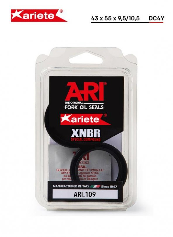 Ariete Arı.109 2012-2018 Honda VFR 1200 X CrossTourer DCT Uyumlu Ön Amortisör Yağ Keçesi