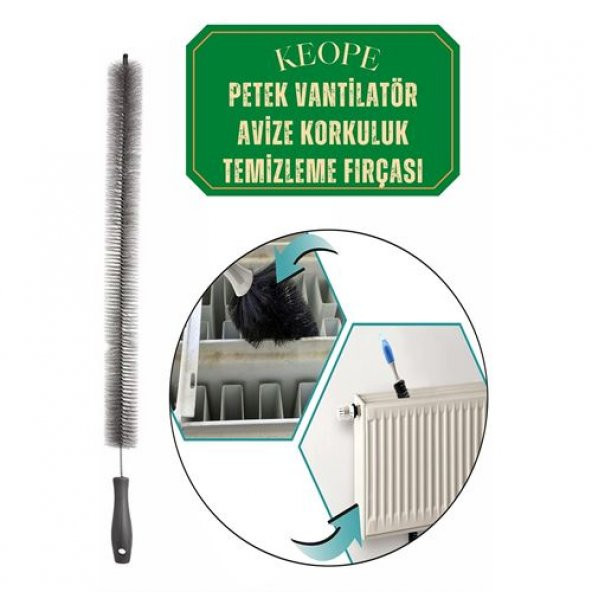 TransForMacion Keope Petek Vantilatör Avize Korkuluk Temizleme Fırçası 716813