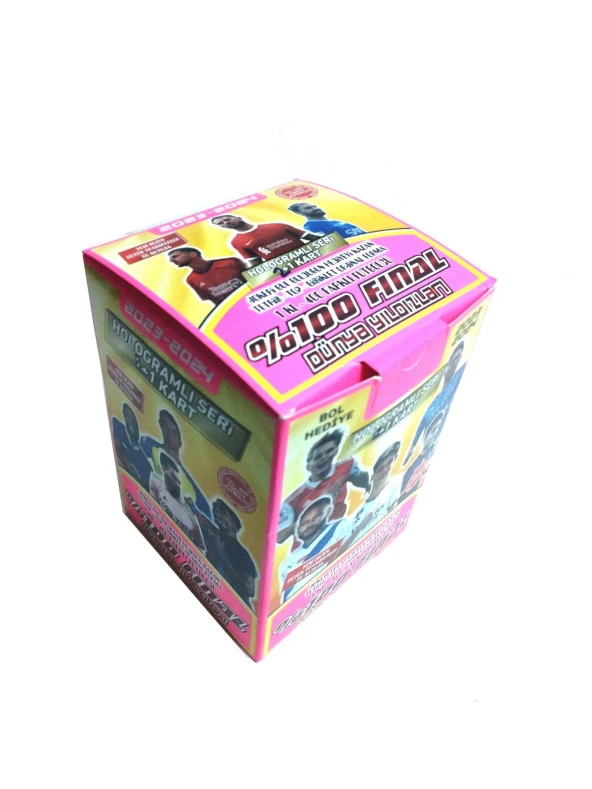 hayal sepeti 100 %Final 2023-24 hologramlı yeni Transferler Futbol Kartları 3x200 toplam 600 adet - 4