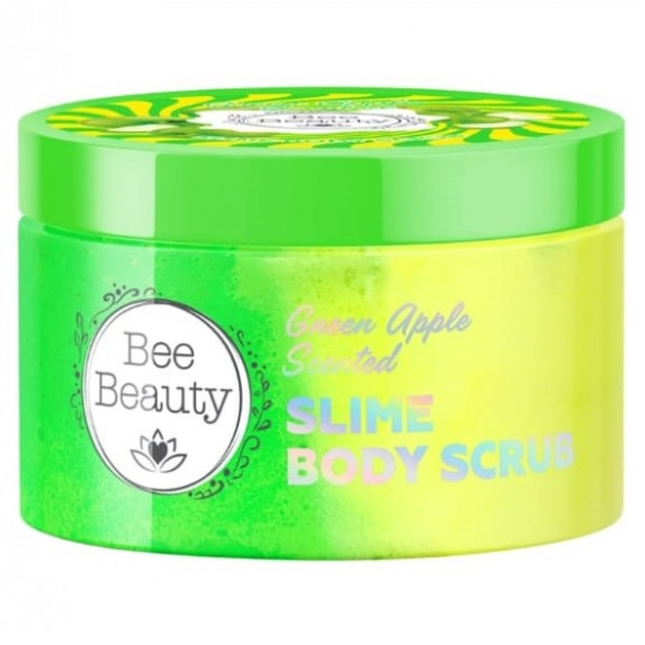 Bee Beauty Yeşil Elma Kokulu Slime Vücut Scrubı 250 ML