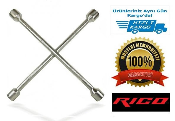 Rico 007-Rc0122 4Lü Klasik Bijon Anahtarı 17-19-21-22 Mm N11.5623