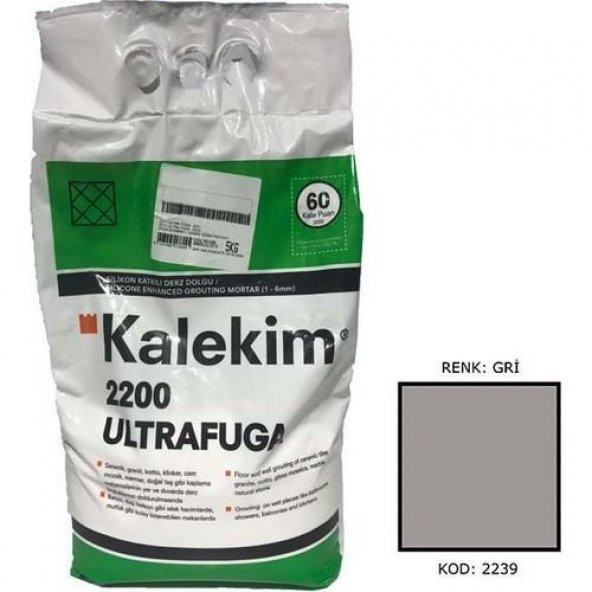 Kalekim 2239 Ultra Fuga Gri 5 Kg