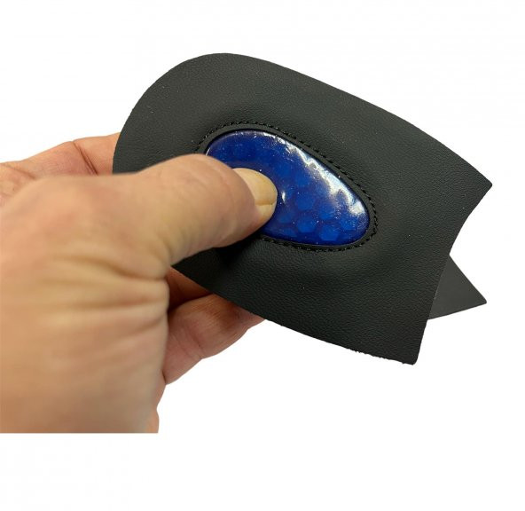 SRTfootcare Heelspur (Epin Topukluk) Hakiki Deri Jel Takviyeli Topuk Dikeni Yarım Tabanlık 1 Çift - 3