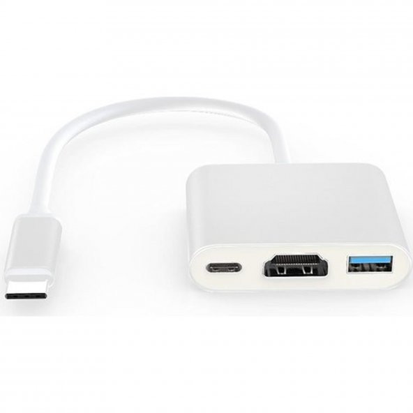 Global 5in1 Type-C Hub Port HDMI 3xUSB 3.0 Adaptör WNE0115