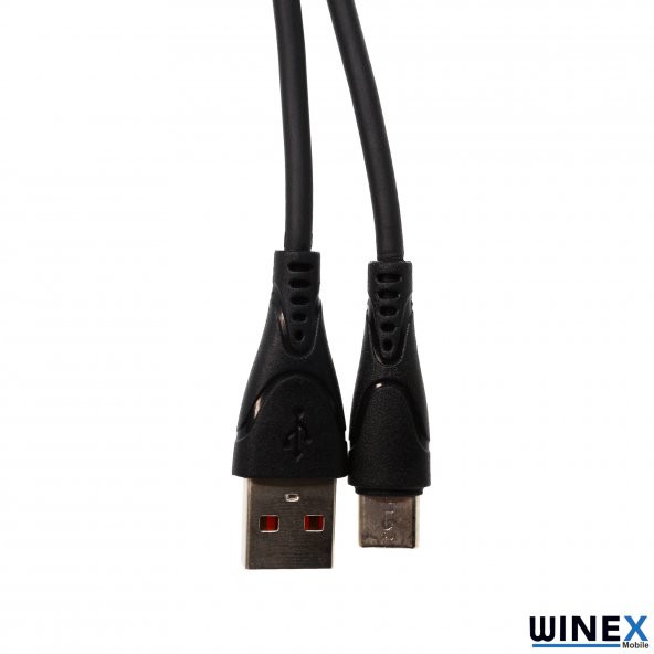 Global CA30 USBA to Type-C Hızlı Data ve Şarj Kablosu 2.4A Siyah WNE0043 - 2