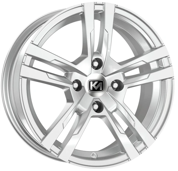 PEUGEOT UYUMLU JANT KM834 5.5x14 4x108 ET-25 65.1 SİLVER (4 ADET) ürün görseli 1