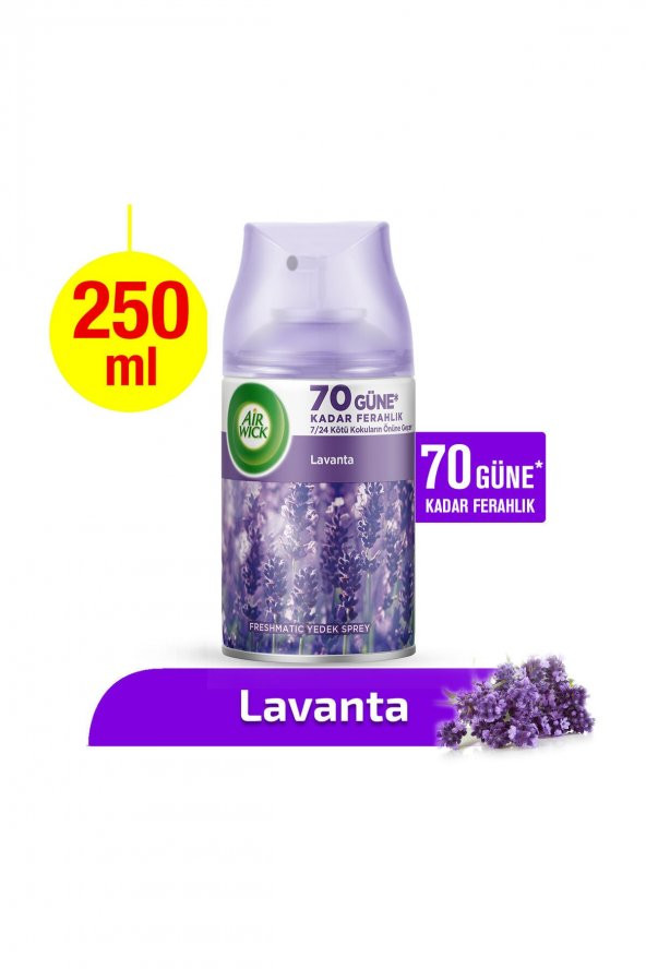 Air Wick  Freshmatic Makine Yedek Spreyi Lavanta