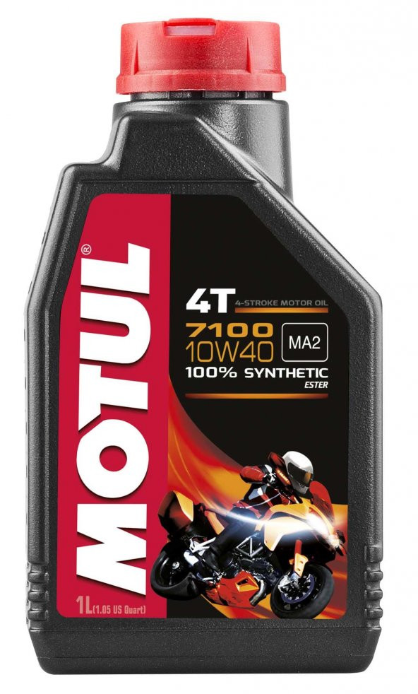 Motul 7100 10W40 1 Lt. 4 Zamanlı Motosiklet Yağı