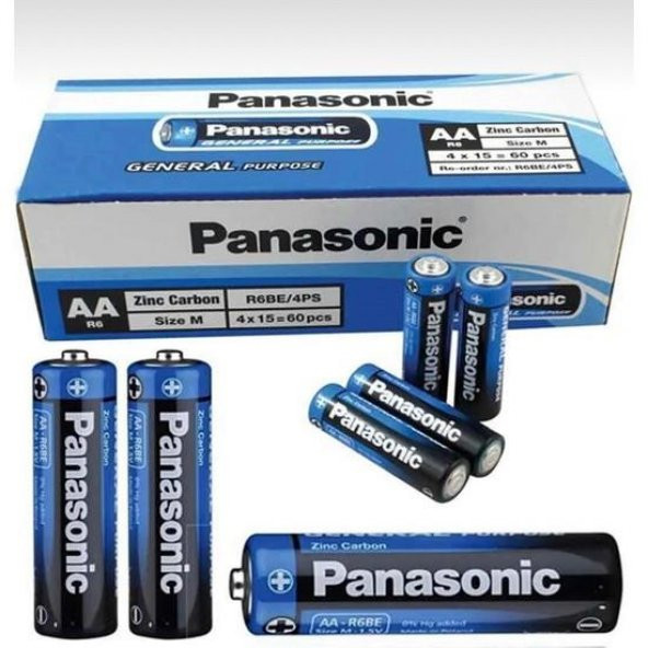 Panasonic Aa Kalem Pil 60lı Paket