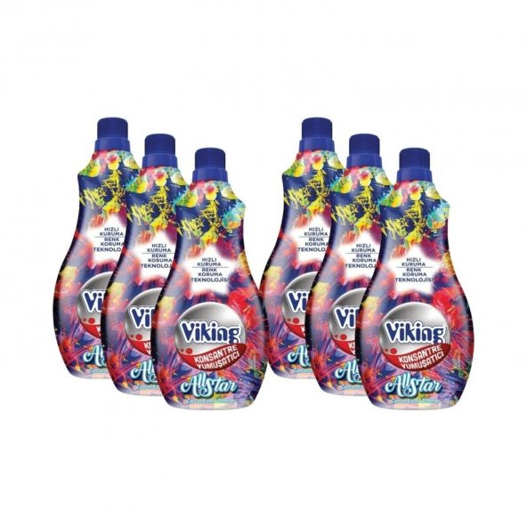 Viking Konsantre Yumuşatıcı Allstar 1440g X 6 Adet