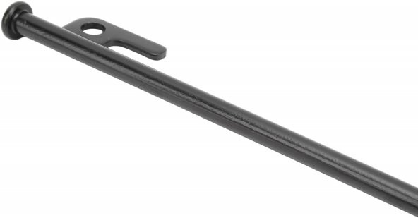 Çadır Kazığı 40 cm 6 adet, Kamp Bahçe Zemin Kazığı, Demir Kancalı Kazık, Çadır Kazık Seti - 2