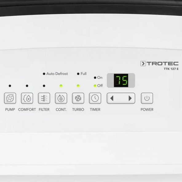 Trotec TTK 127 E Nem Alma Cihazı 50L/150m2 - Resim 3