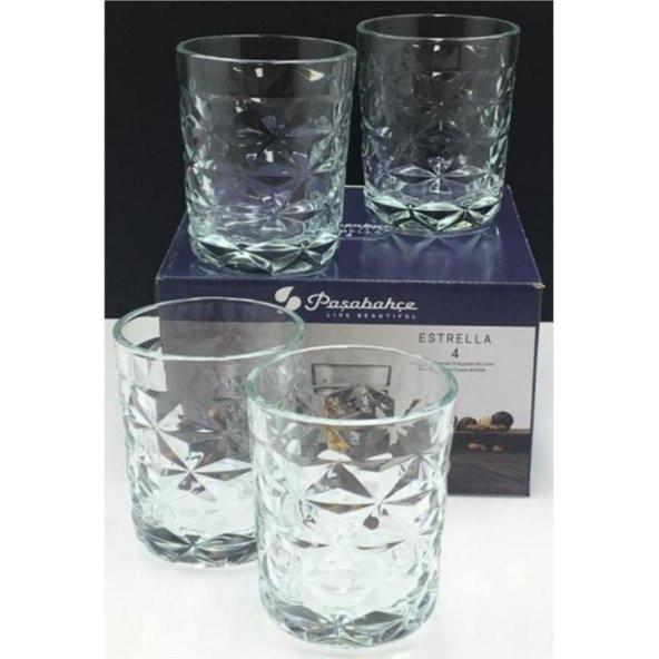 Paşabahçe 520514 Estrella 4lü Meşrubat Bardağı 360 cc - 2