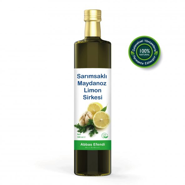 Sarımsaklı Maydanoz Limon Sirkesi 500 ml