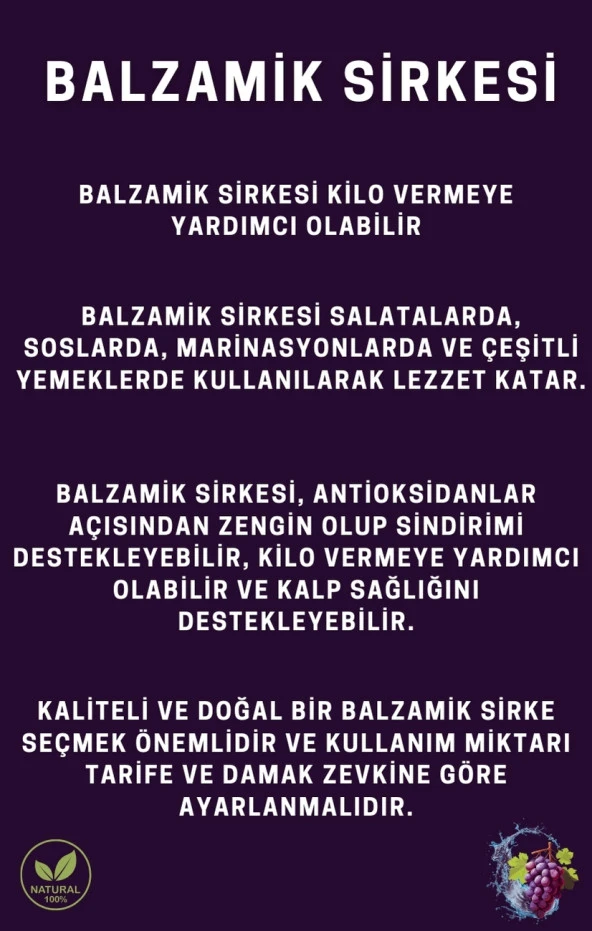 Balzamik Sirkesi 500 ml - 2
