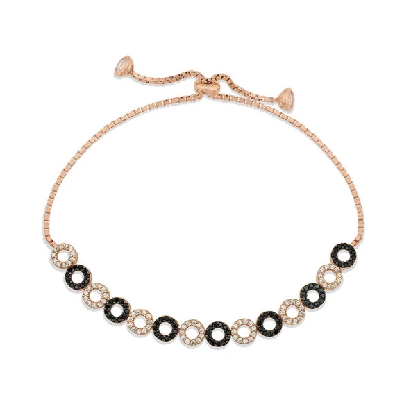 Gümüş Rose Halka Asansör Bileklik SL3328 ürün görseli