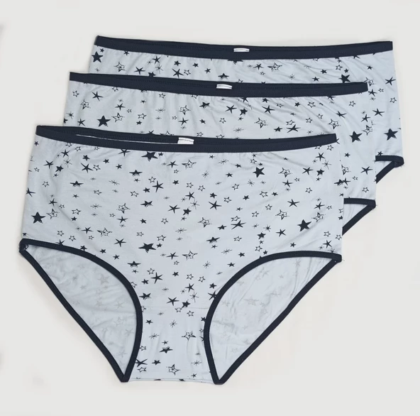 ASM1187 Kadın 3 Lü Battal 70 İla 140 Kg Arası Yıldızlı Bato - 3