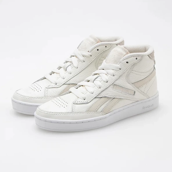 Reebok Club C Form Hi Kadın Spor Ayakkabı 100033115 Ekru - 3