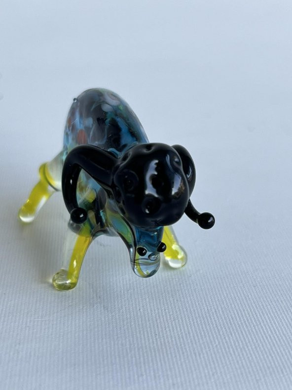 El Yapımı Murano Cam Koç Biblo A36-03 - Resim 5