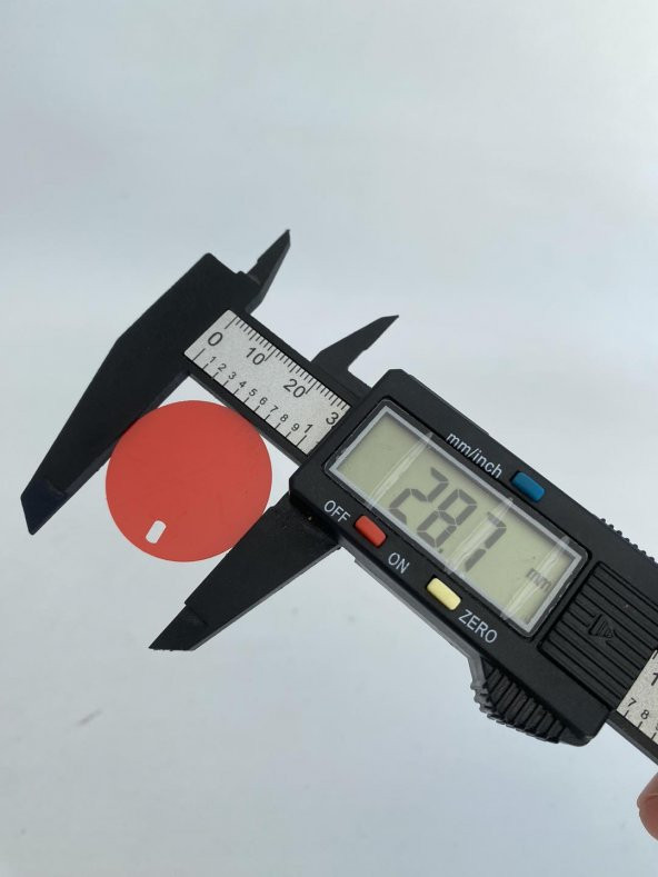 Yuvarlak Elbise Pvc Payet Pul Kırmızı 30mm 650 Gram - 3