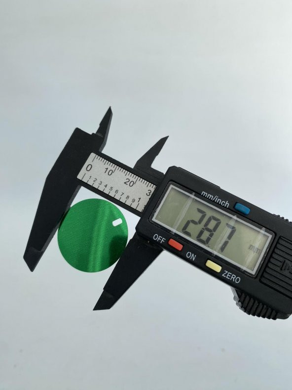 Yuvarlak Elbise Pvc Payet Pul Yeşil 30mm 625 Gram - 5