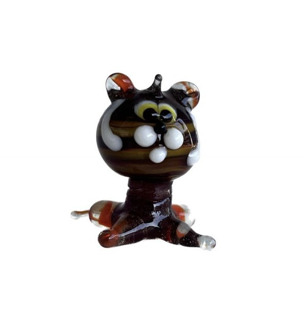 El Yapımı Murano Cam Kedi Biblo A55-03 ürün görseli