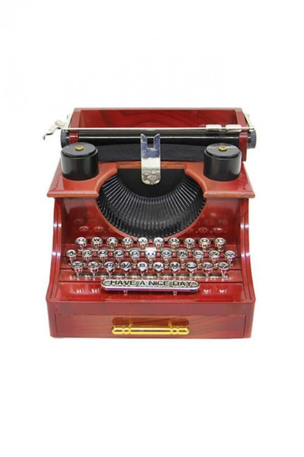 Nostaljik Daktilo Müzik Kutusu