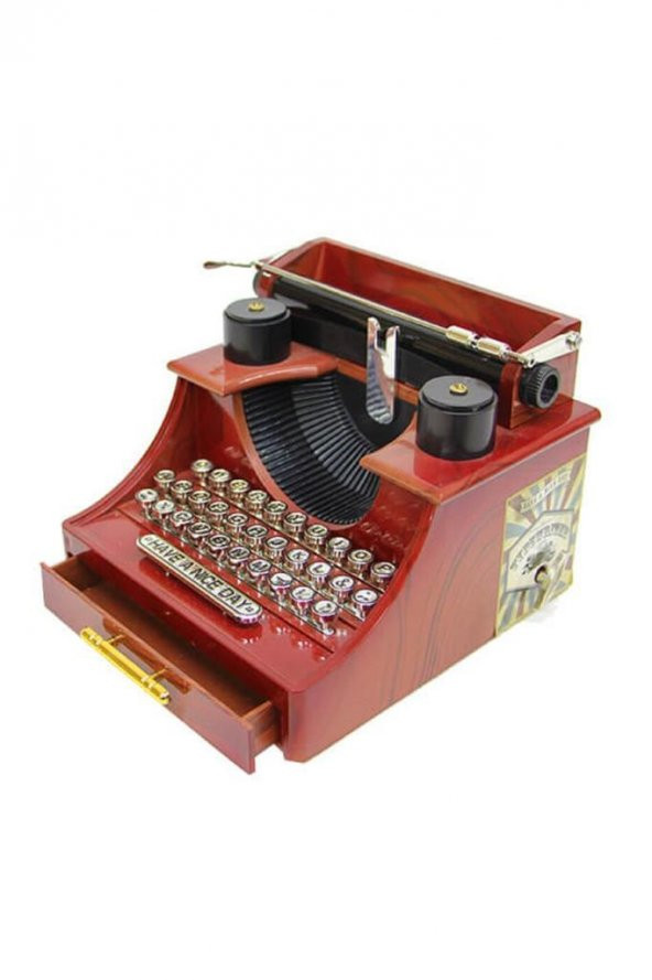 Nostaljik Daktilo Müzik Kutusu - 4